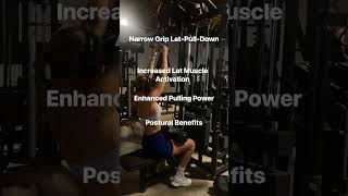 3 Lat Pull Down Variations And What They Do latpulldown workouttips [upl. by Atik]