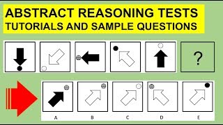 ABSTRACT REASONING TESTS Questions Tips and Tricks [upl. by Ilamad]