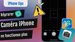 iOS 171615 bug  Appareil photo Caméra iPhone ne fonctionne plus [upl. by Kelsey]