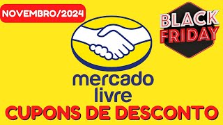 CÓDIGO DE CUPOM MERCADO LIVRE NOVEMBRO 2024 Cupom de Desconto Mercado Livre com até 10 DE DESCONTO [upl. by Kampmann]