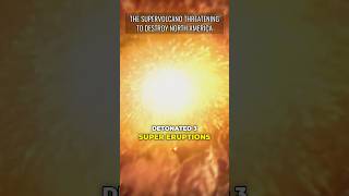 The Supervolcano Threatening to Destroy North America 🤯🌋 volcano yellowstone eruption [upl. by Magdau]