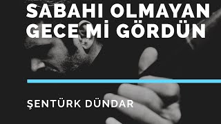 SABAHI OLMAYAN GECE Mİ GÖRDÜN  ŞENTÜRK DÜNDAR [upl. by Schargel]