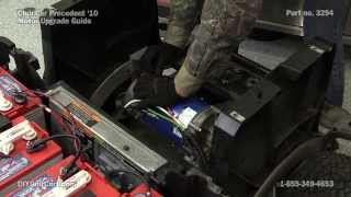 Club Car Precedent High Speed Motor Upgrade  How to Install on Golf Cart [upl. by Newmann]