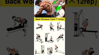 back workout for Gym fitnessmodel motivation gymmotivation [upl. by Alyehs]