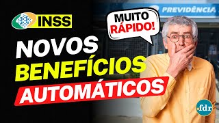 BENEFÍCIOS LIBERADOS AUTOMATICAMENTE COMEÇAM NO INSS VEJA COMO FUNCIONA [upl. by Ahsirat19]