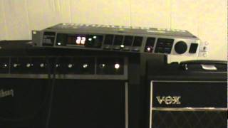 Behringer Virtualizer Pro quotCathedral reverb [upl. by Redna]