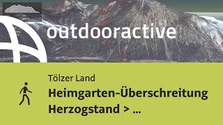 Wanderung im Tölzer Land HeimgartenÜberschreitung Herzogstand ▶ Eschenlohe [upl. by Atinek]