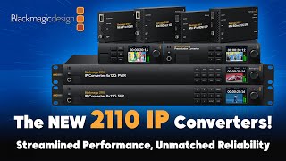 Experience the GAMECHANGING Power of Blackmagic Designs 2110 IP Converters [upl. by Galang]