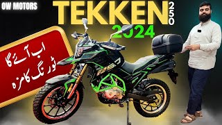 Tekken 250cc 2024 Model Best Bike For Touring  New Price And Features  owmotorsports [upl. by Atteuqal315]