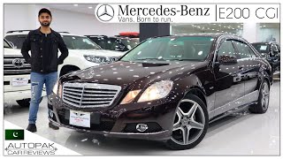 Mercedes E200 CGI Elegance 2009 Detailed Review with Price at Sehgal Motorsports [upl. by Ronyam913]