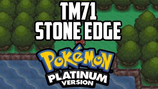 Where to Find TM71 Stone Edge  Pokémon Platinum [upl. by Atima]