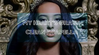 Faouzia  My Hearts Grave Clean Acapella [upl. by Eilyac104]