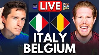 🔴ITALY vs BELGIUM LIVE  UEFA Nations League 2024  Full Match LIVE Today [upl. by Aruon]