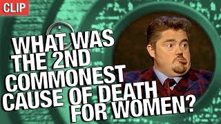 QI  What Was The Second Commonest Cause Of Death For Women [upl. by Chaffin]