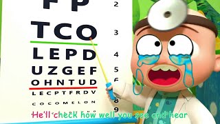 Cocomelon Doctor Checkup Song Funny Facial Expressions [upl. by Nallad]