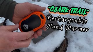 “Ozark Trail” Rechargeable Hand Warmer [upl. by Huberman]