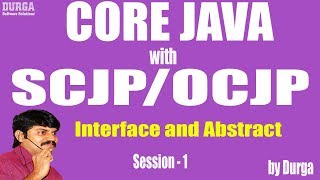 Core Java With OCJPSCJP Interface and Abstract class Loopholes Part1  new vs Constructor [upl. by Sivar152]