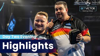 INTO THE KNOCKOUTS  Day Two Evening Highlights  2024 World Cup of Darts [upl. by Crosby]