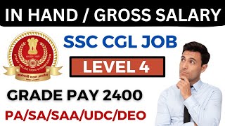 Level 4 Grade Pay 2400 Salary Slip  Inhand Salary After Deductions  Gross Salary in X Y Z City [upl. by Bander]