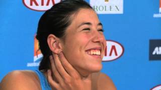 Garbine Muguruza half Spanish half Venezuelan humour [upl. by Madanhoj]