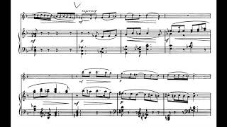 Philippe Gaubert  Sicilienne 1914 Score [upl. by Alyda]