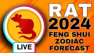 RAT 2024 FENG SHUI ZODIAC FORECAST  LIVE [upl. by Peregrine747]