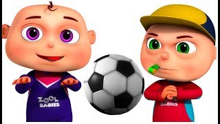 Zool Babies Playing Football Single Episode  Cartoon Animation  Videogyan Kids Shows [upl. by Lamarre]