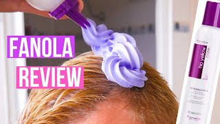 THIS WILL MAKE YOUR HAIR GREY  FANOLA INCREDIBLE FOAM REVIEW [upl. by Alahc]