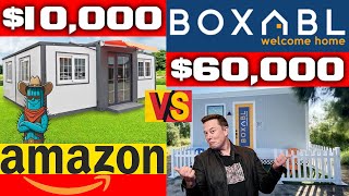 Amazon Tiny Home for 10K vs Elon Musk’s 60K Boxabl Casita  Best Tiny House for Your Money [upl. by Hamal]