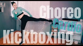 Get Your Heart Pumping With This Intense Choreographed Cardio Kickboxing Workout [upl. by Hirschfeld]