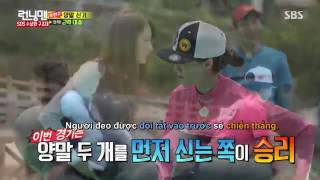 Running man Ep 306 ACE JI HYO VS GYEONG REE [upl. by Aramit]