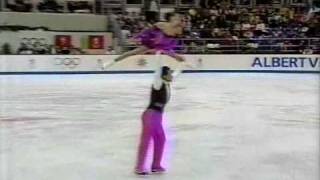 Brasseur amp Eisler CAN  1992 Albertville Pairs Original Program [upl. by Yenittirb]