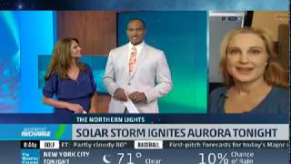 Solar Storm Update Interview on The Weather Channel 07162017 [upl. by Enilraep]