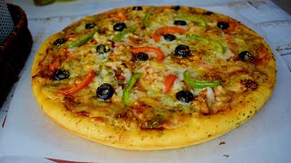 Best Homemade Fajita Pizza Recipe By Lively cooking [upl. by Mccahill]