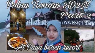 Pulau tioman part 2  at Paya beach resort  snorkeling trip  SoFar SoGood [upl. by Animsaj754]