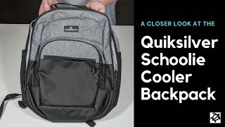 A Closer Look At The Quiksilver Schoolie Cooler Backpack [upl. by Yardley]