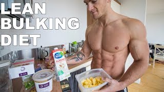 IIFYM FULL DAY OF EATING  LEAN BULK [upl. by Fedak]