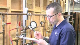 Camosun Pipe Trades  Pressure Vaccuum Breaker Assembly Test [upl. by Notsew]