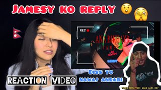 Reacting on JAMESY reply to Nawaj Ansari 😲🐍omgggggg [upl. by Nimad480]