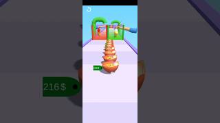 Noodle Stack Run level 3 game shorts viralvideo youtubeshorts gaming gaming [upl. by Joete604]