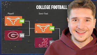 I Had the Best CFB Playoff Run Ever [upl. by Learrsi323]