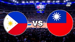 Gilas Pilipinas vs Chinese Taipei FIBA Asia Cup 2024 Qualifiers [upl. by Andrade]