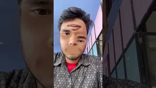 Face puzzle funny tiktok filter😃😃😃 shorts funny trending [upl. by Margot]