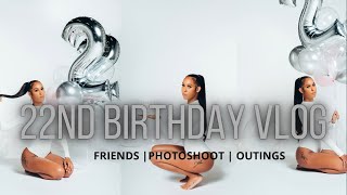 22ND BIRTHDAY VLOG  Grwm  Photoshoot  Outings [upl. by Garap]