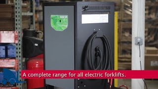 Forklift Battery Chargers from Intella [upl. by Aicatsal]