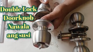 Ano gagawin pag nawala ang susi ng double Lock na door knob [upl. by Adnowal]