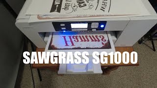 Sawgrass SG1000 Printer After 8 Months Use [upl. by Cynthea146]