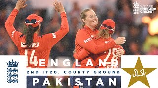 Ecclestone Joins Record Books  Highlights  England v Pakistan  2nd Women’s Vitality IT20 2024 [upl. by Celestyn]