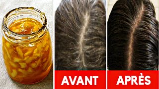 Utilisez ceci pour enlever les cheveux blancs et prévenir la perte de cheveux [upl. by Gearard]