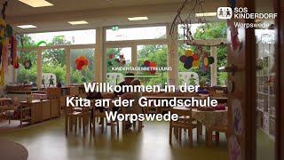 SOSKinderdorf Worpswede Kita an der Grundschule Digitaler Rundgang [upl. by Ziladnerb]